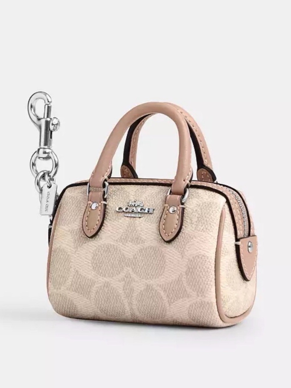 COACH. Mini Rowan Bag Charm..